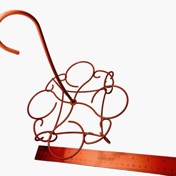 More Birds Simple Wireform Nectar Pod Hummingbird Feeder 5 Red Flower Ports - Picture 4 of 7